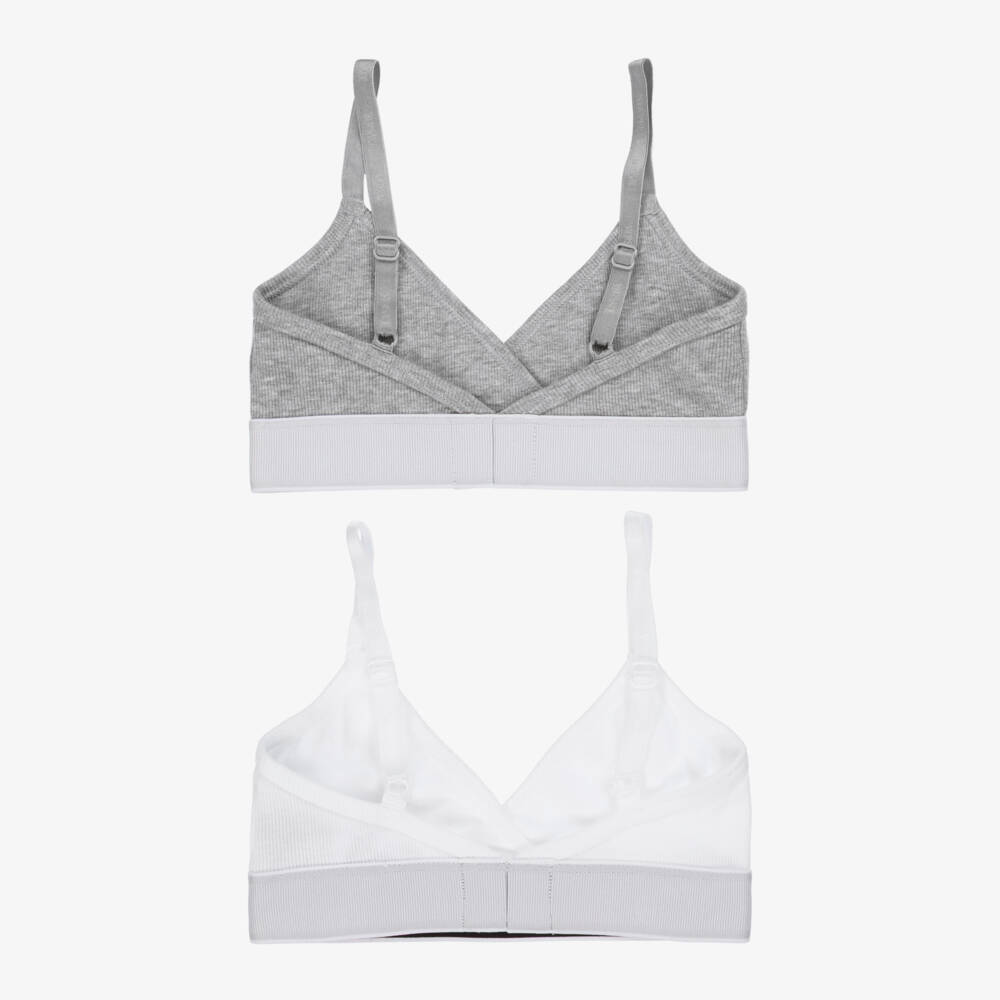 Versace-طقم حمالات صدر قطنية ناعمة للبنات | Childrensalon Outlet