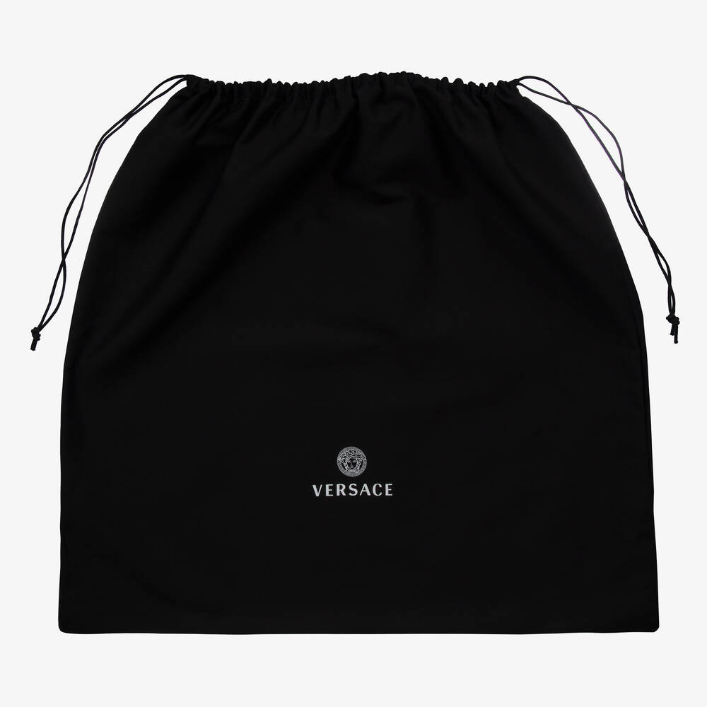 Versace-حقيبة قطن لون بنفسجي للبنات (27 سم) | Childrensalon Outlet