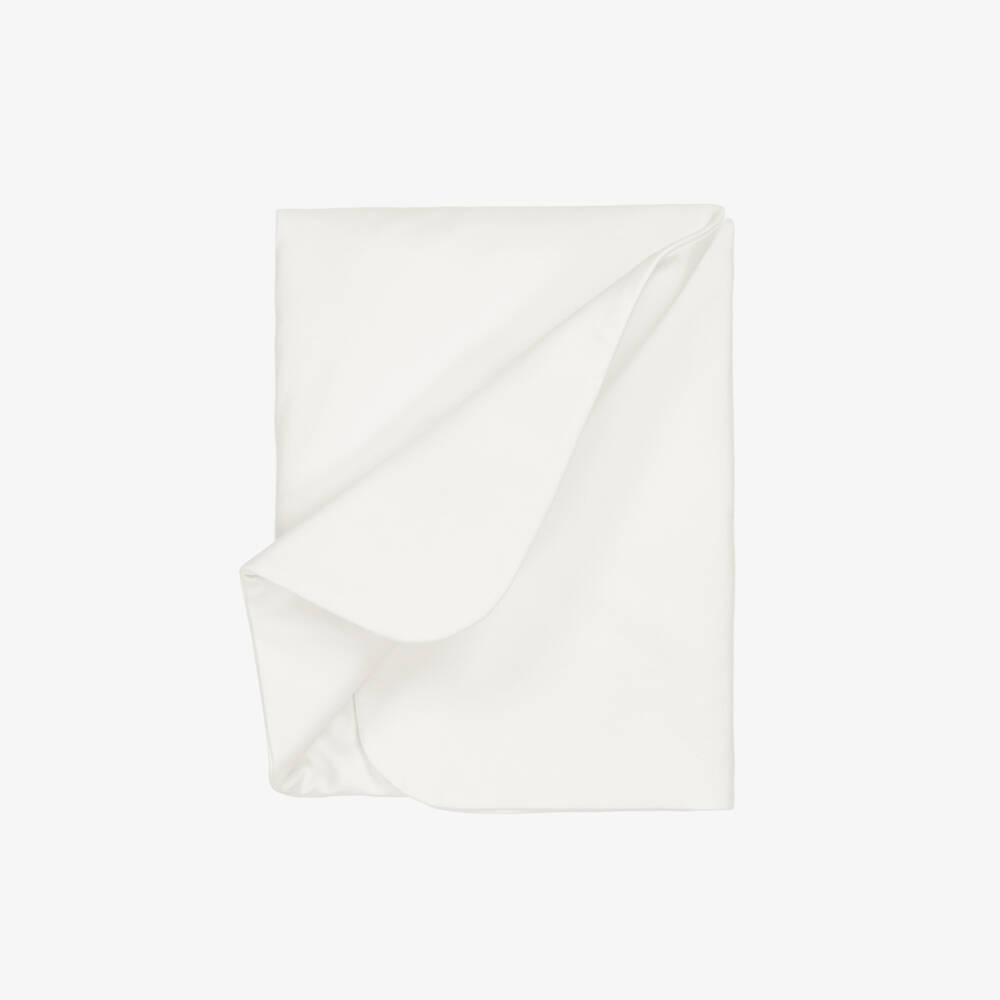 Versace-Girls White Greca Jersey Blanket | Childrensalon Outlet