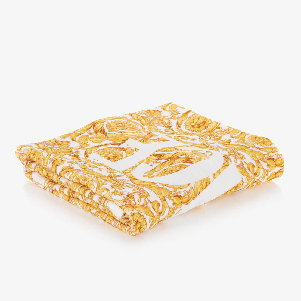 Versace face on sale towel