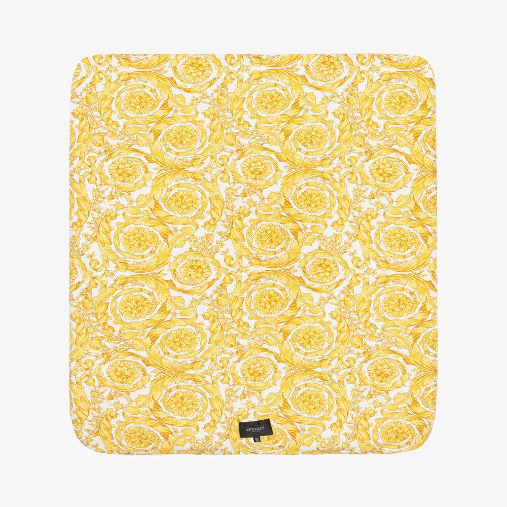Versace-Gold Medusa Blanket (73cm) | Childrensalon Outlet