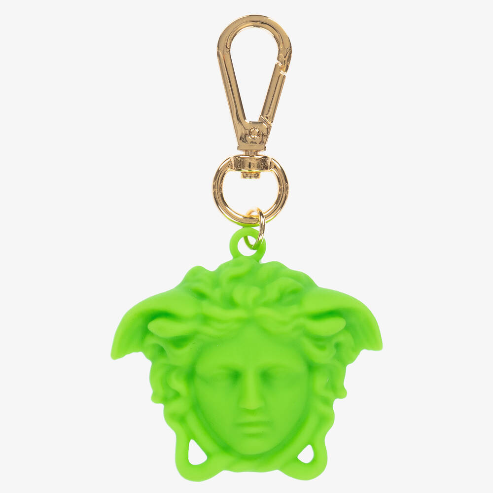 Versace - Grüner Medusa-Schlüsselanhänger (12 cm) | Childrensalon