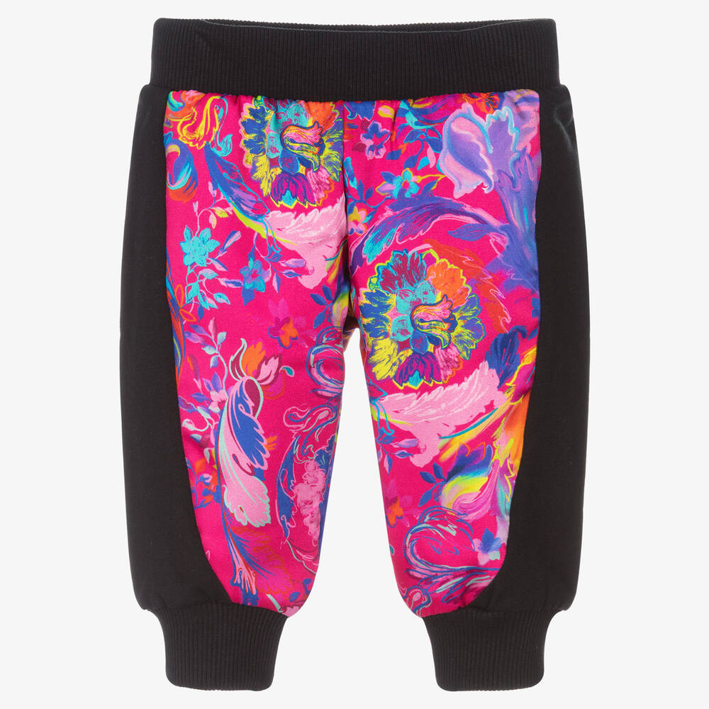 Versace - Jogginghose mit kaleidoskopischem Barocco-Muster | Childrensalon