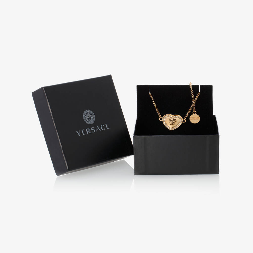 Versace-Medusa Heart Bracelet (26cm) | Childrensalon Outlet