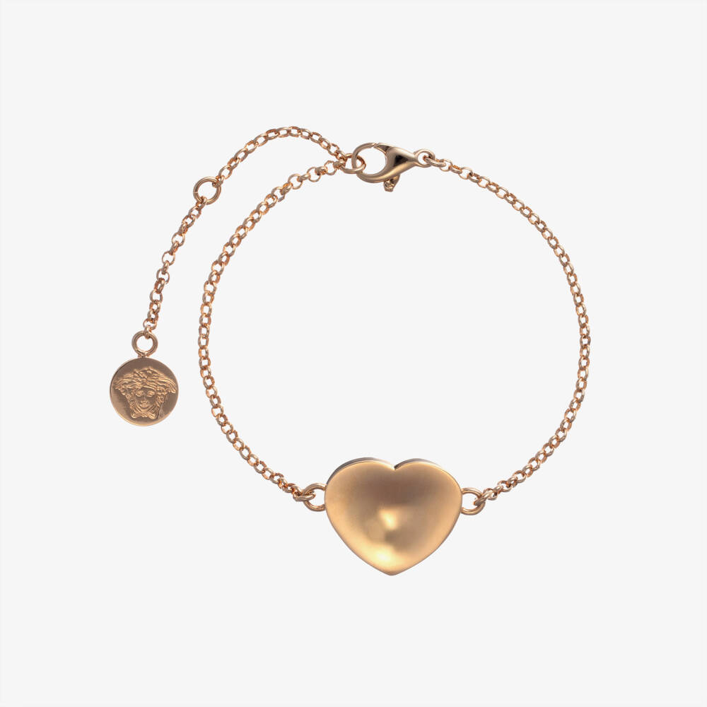 Versace-Medusa Heart Bracelet (26cm) | Childrensalon Outlet