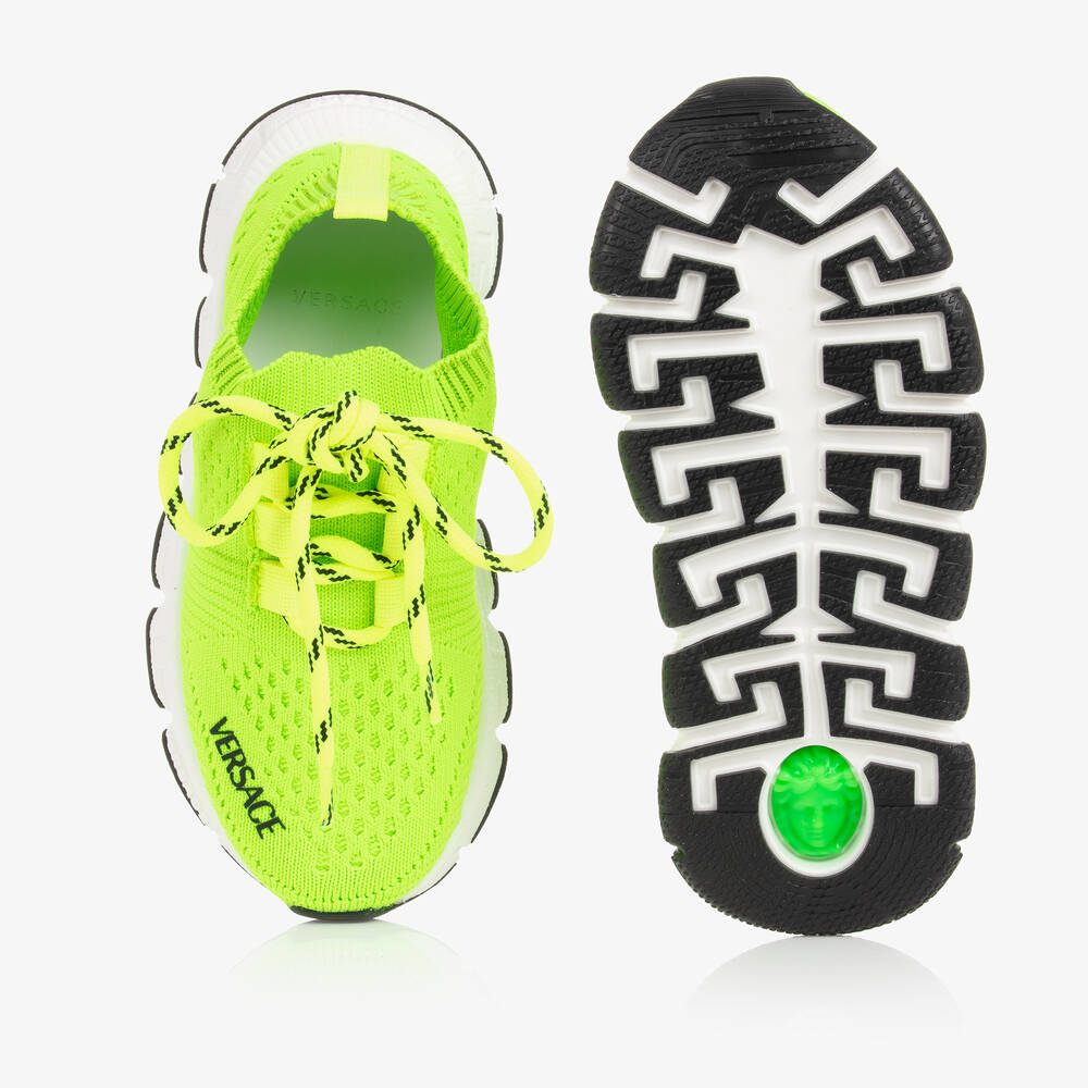Versace neon sneakers new arrivals