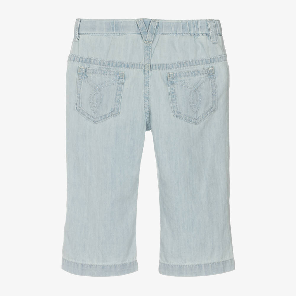 Versace-Pale Blue Denim Jeans | Childrensalon Outlet