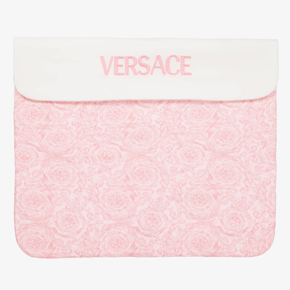 Pink Barocco Baby Blanket 75cm