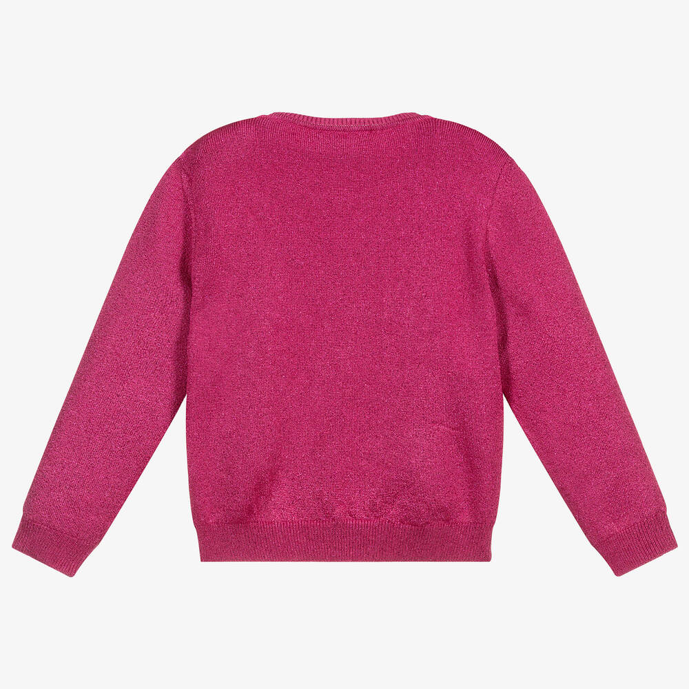 Pink glitter sweater cheap