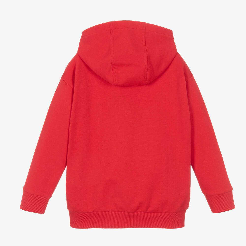 Red versace hoodie store