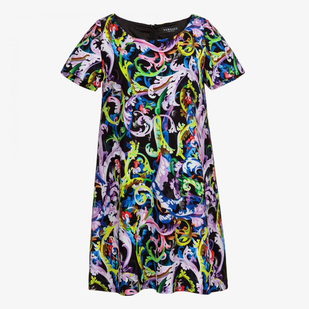 Versace - Teen Baroccoflage Print Dress | Childrensalon