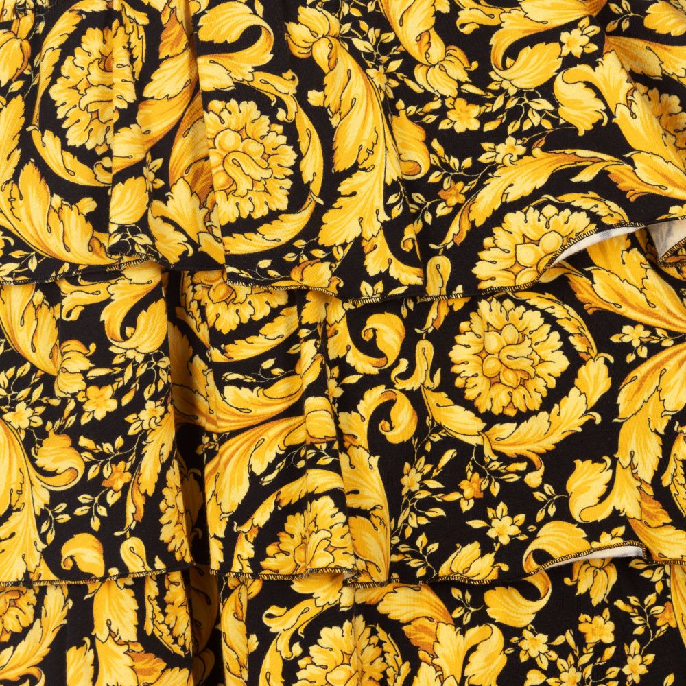 Versace-Teen Black & Gold Dress | Childrensalon Outlet