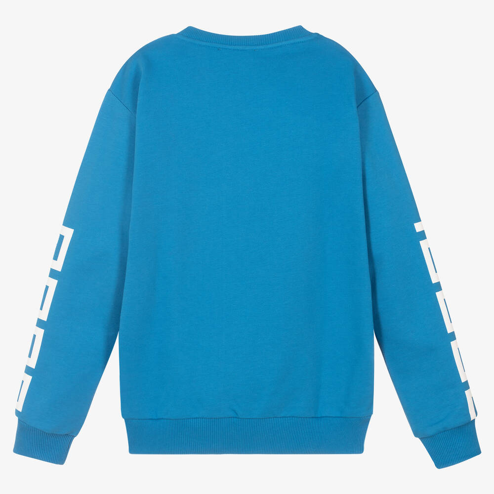 Versace-Голубой свитшот для подростков | Childrensalon Outlet