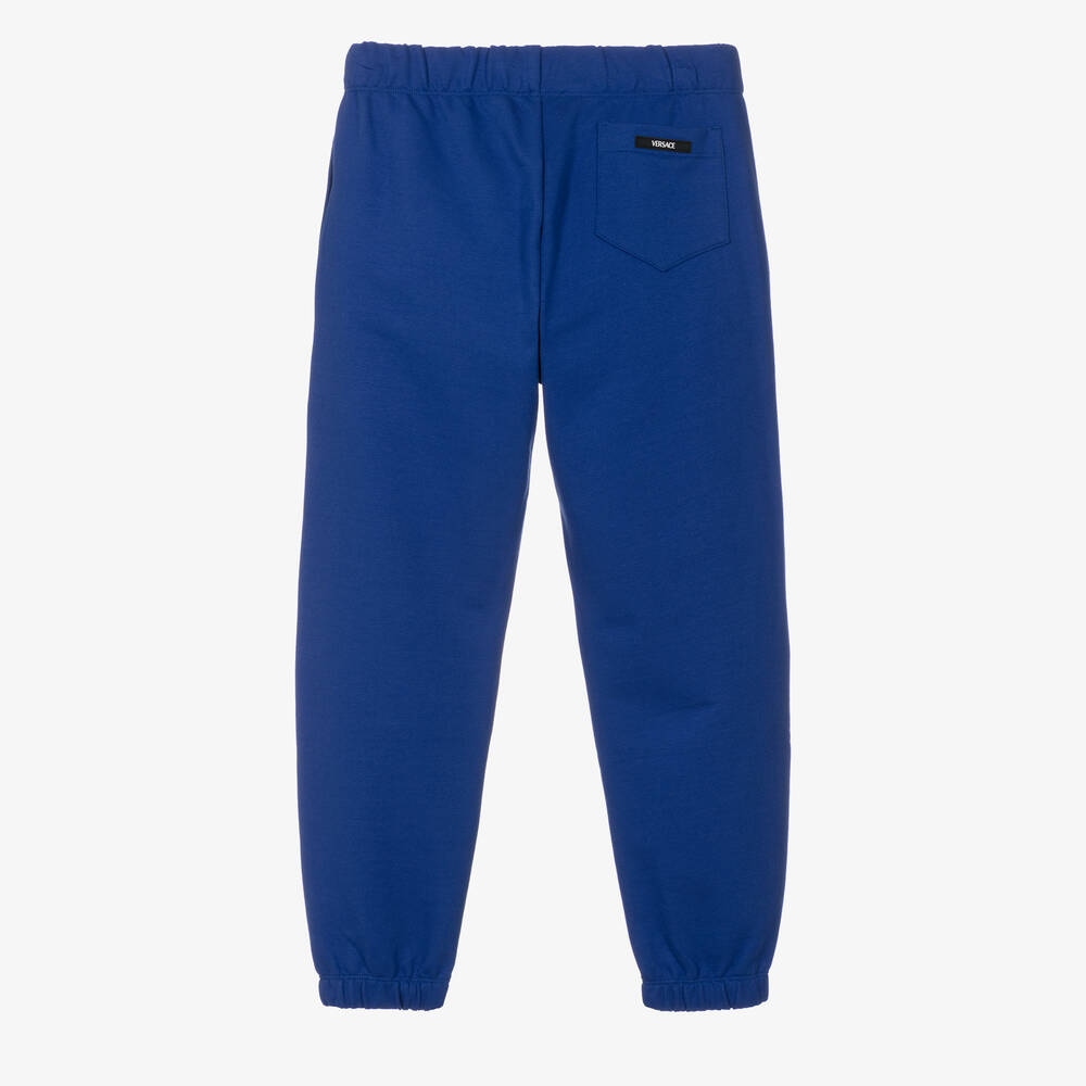 Versace-جوغرز تينز ولادي قطن لون أزرق | Childrensalon Outlet