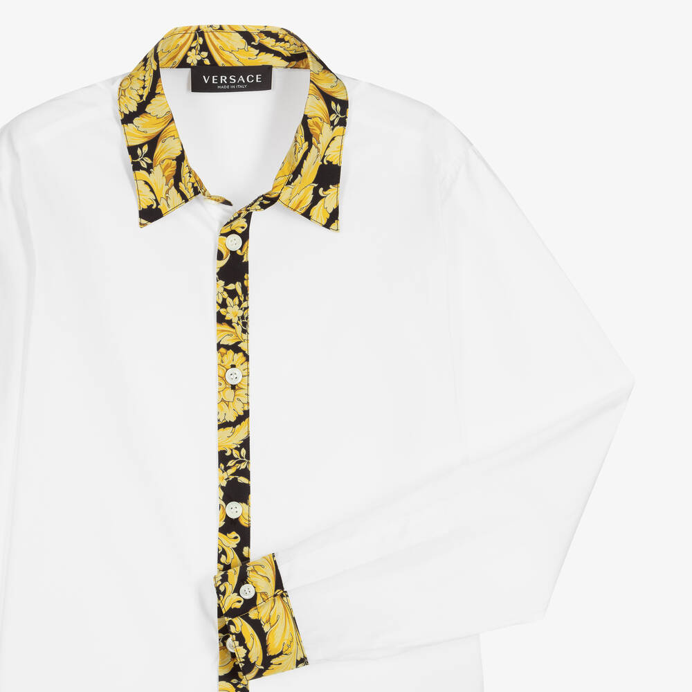 Boys versace shirt hot sale