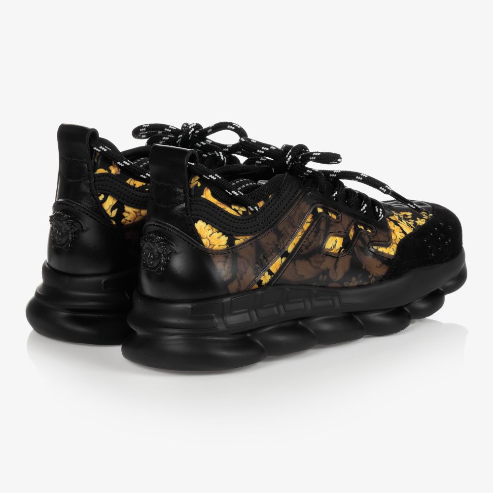 Versace Teen Chain Reaction Trainers Childrensalon Outlet