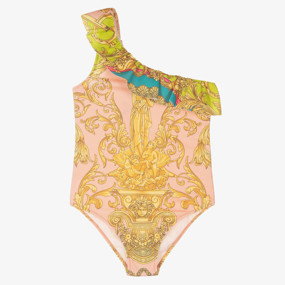 Versace - Maillot de bain Barocco Ado fille | Childrensalon