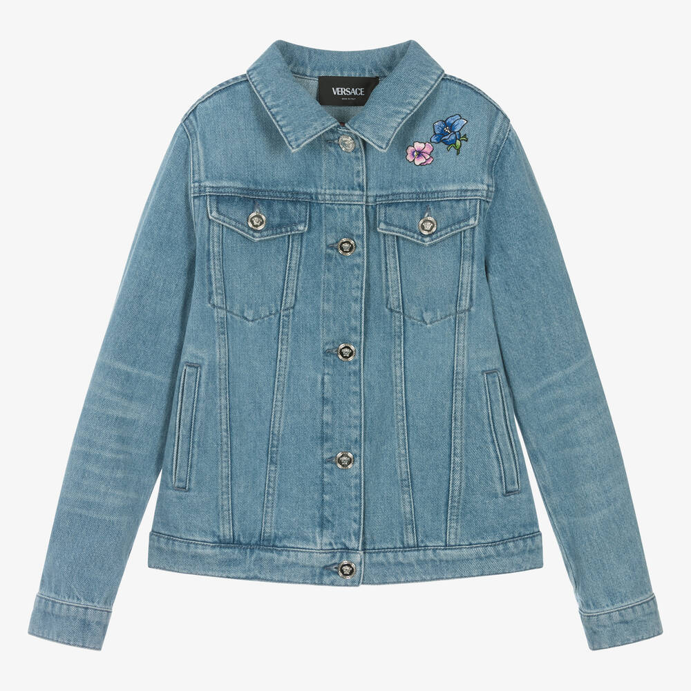 Denim jacket teenage girl top