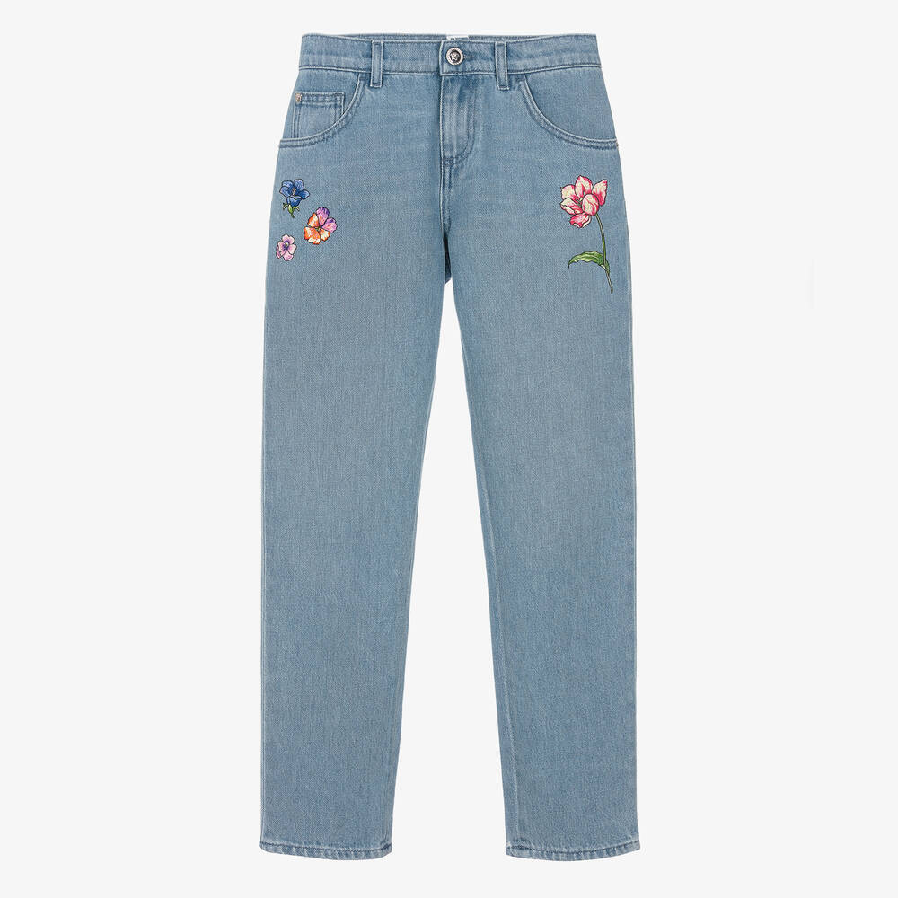 Girls gucci jeans hot sale