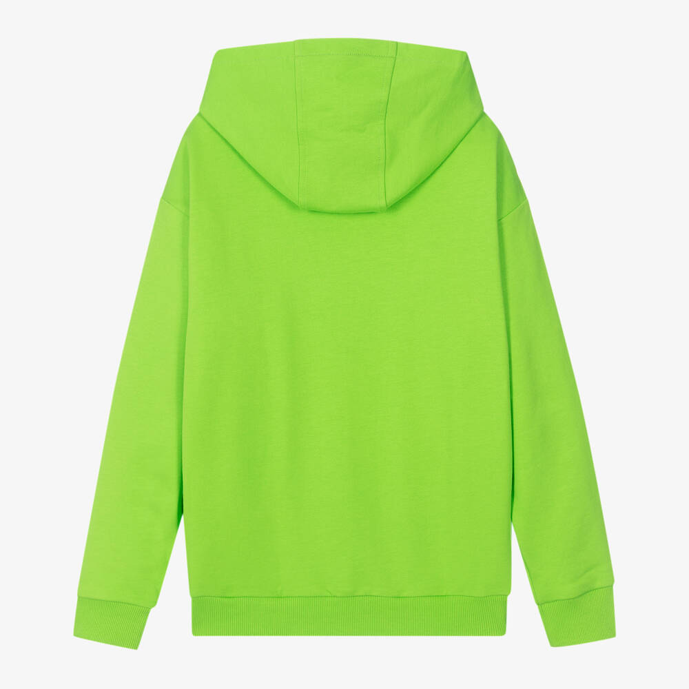 Green top hoodie girls