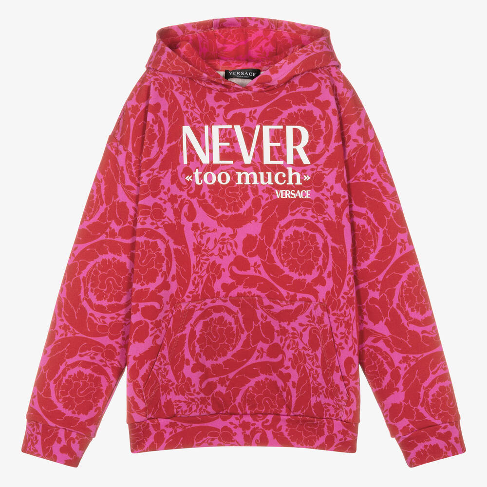 Versace - Pinkes Teen Sweatshirt (M) | Childrensalon