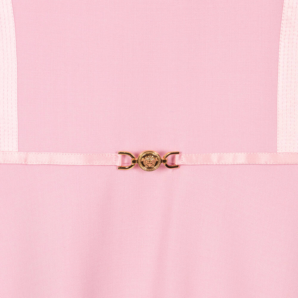 Versace-Teen Girls Pink Wool Dress | Childrensalon Outlet