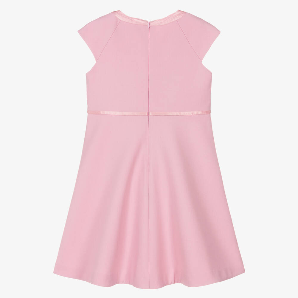 Versace-Teen Girls Pink Wool Dress | Childrensalon Outlet