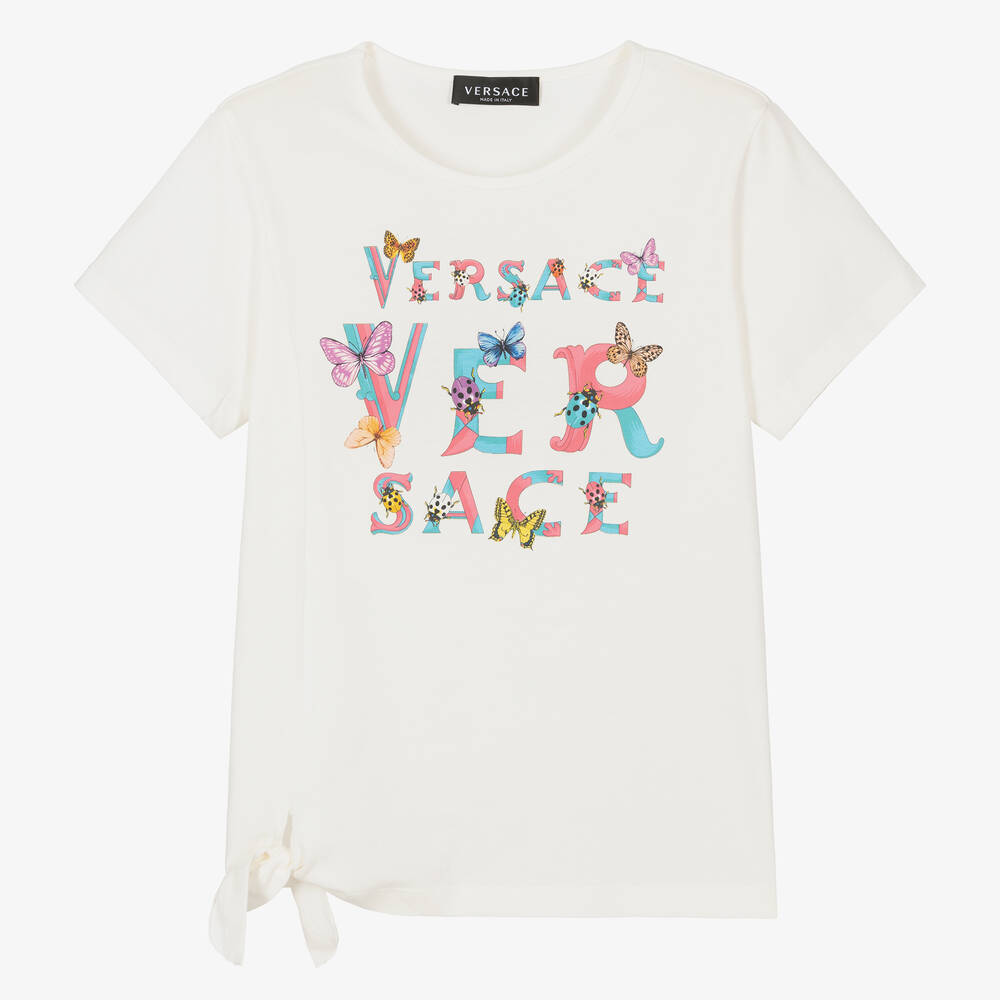 Girls versace top store