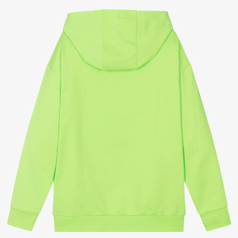 Versace-Зеленая худи из хлопкового джерси | Childrensalon Outlet
