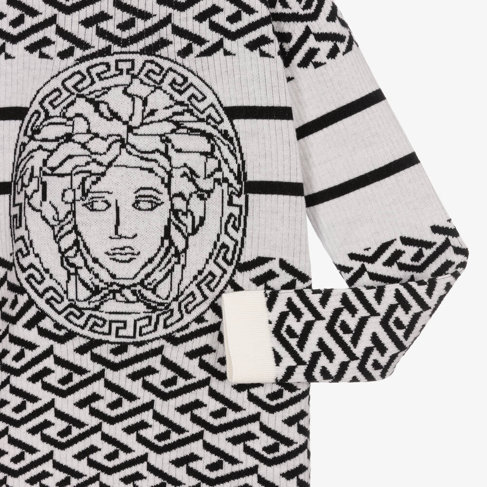 Versace Teen Medusa Wool Sweater Childrensalon Outlet