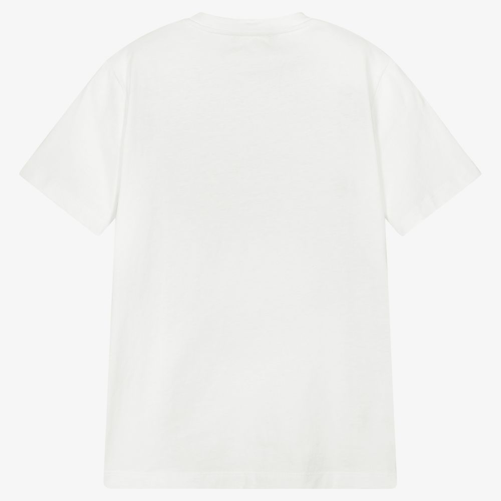 Versace-Teen White Medusa T-Shirt | Childrensalon Outlet