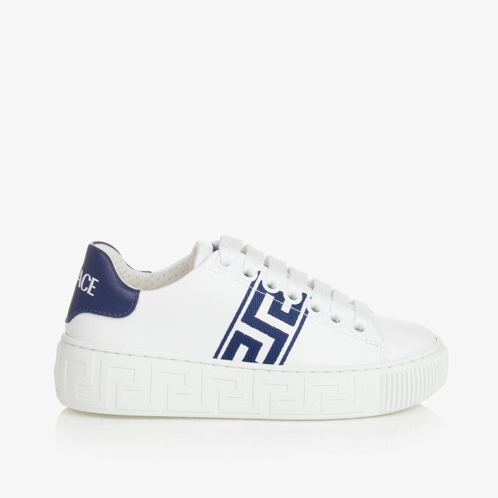 Versace trainers blue new arrivals