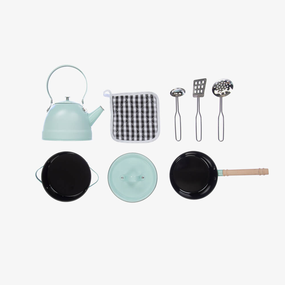 Vilac-Boys Elegant Blue Chef Kit | Childrensalon Outlet