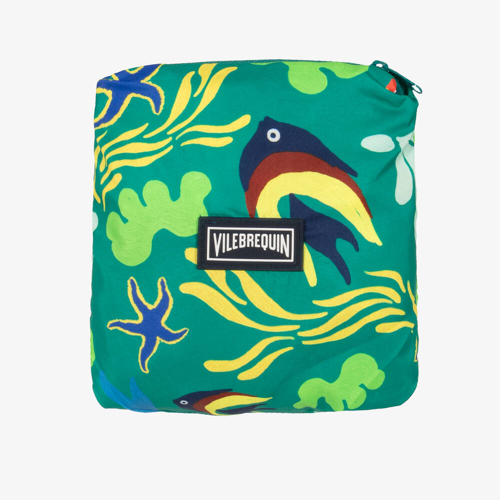 Vilebrequin-شورت سباحة لون أخضر للأولاد | Childrensalon Outlet