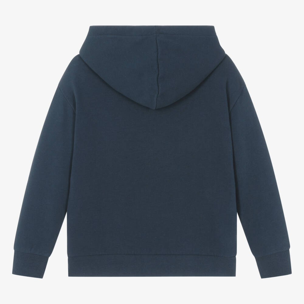 Vilebrequin-توب هودي قطن عضوي لون كحلي للأولاد | Childrensalon Outlet