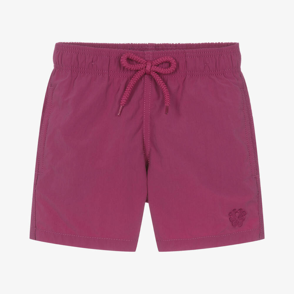 Vilebrequin-Boys Purple Water-Reactive Swim Shorts | Childrensalon Outlet
