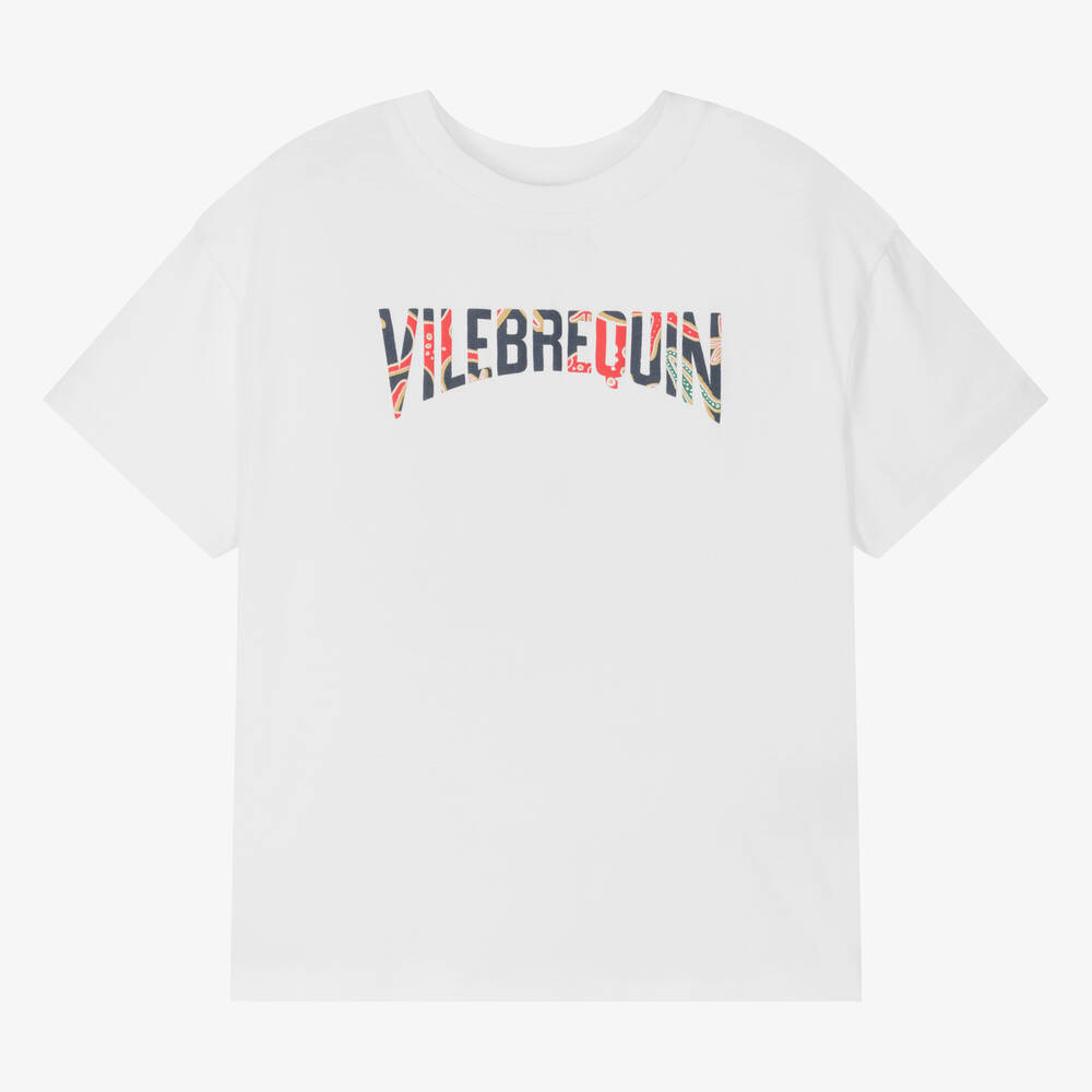 Vilebrequin-Белая футболка из органического хлопка | Childrensalon Outlet