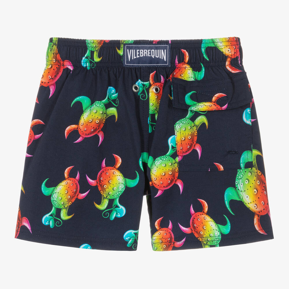 Vilebrequin-شورت سباحة لون أزرق كحلي للأولاد | Childrensalon Outlet