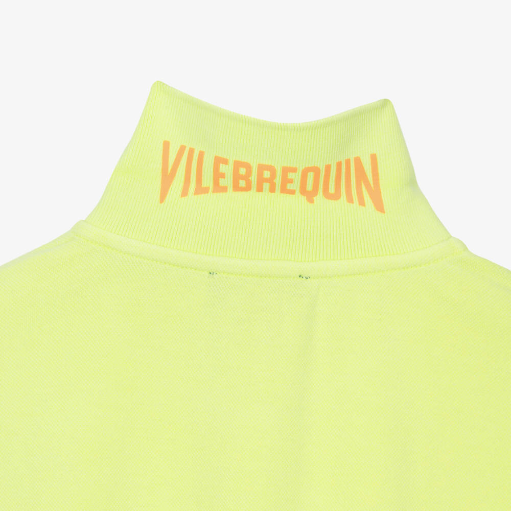 Vilebrequin-Teen Boys Lime Polo Shirt | Childrensalon Outlet