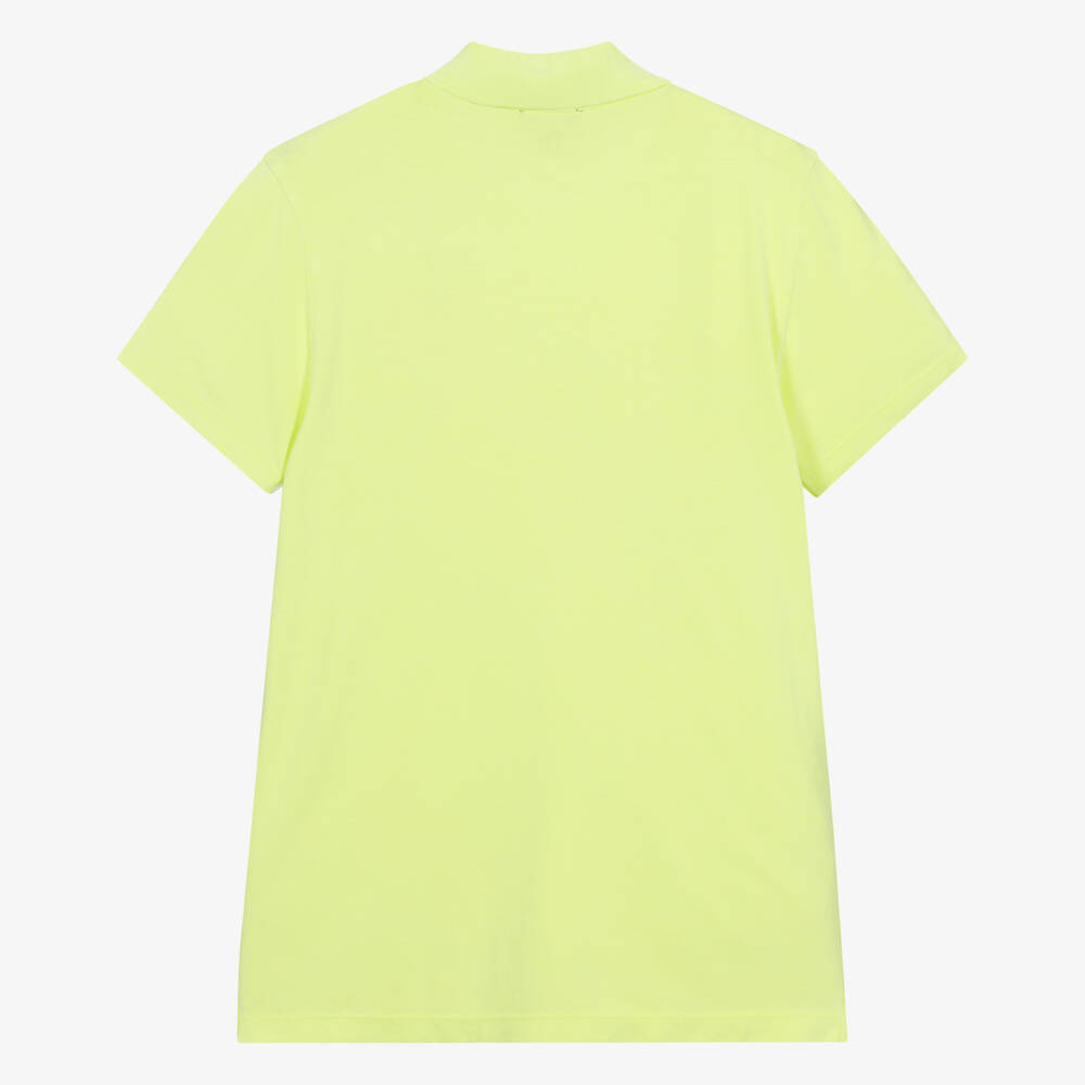 Vilebrequin-Teen Boys Lime Polo Shirt | Childrensalon Outlet