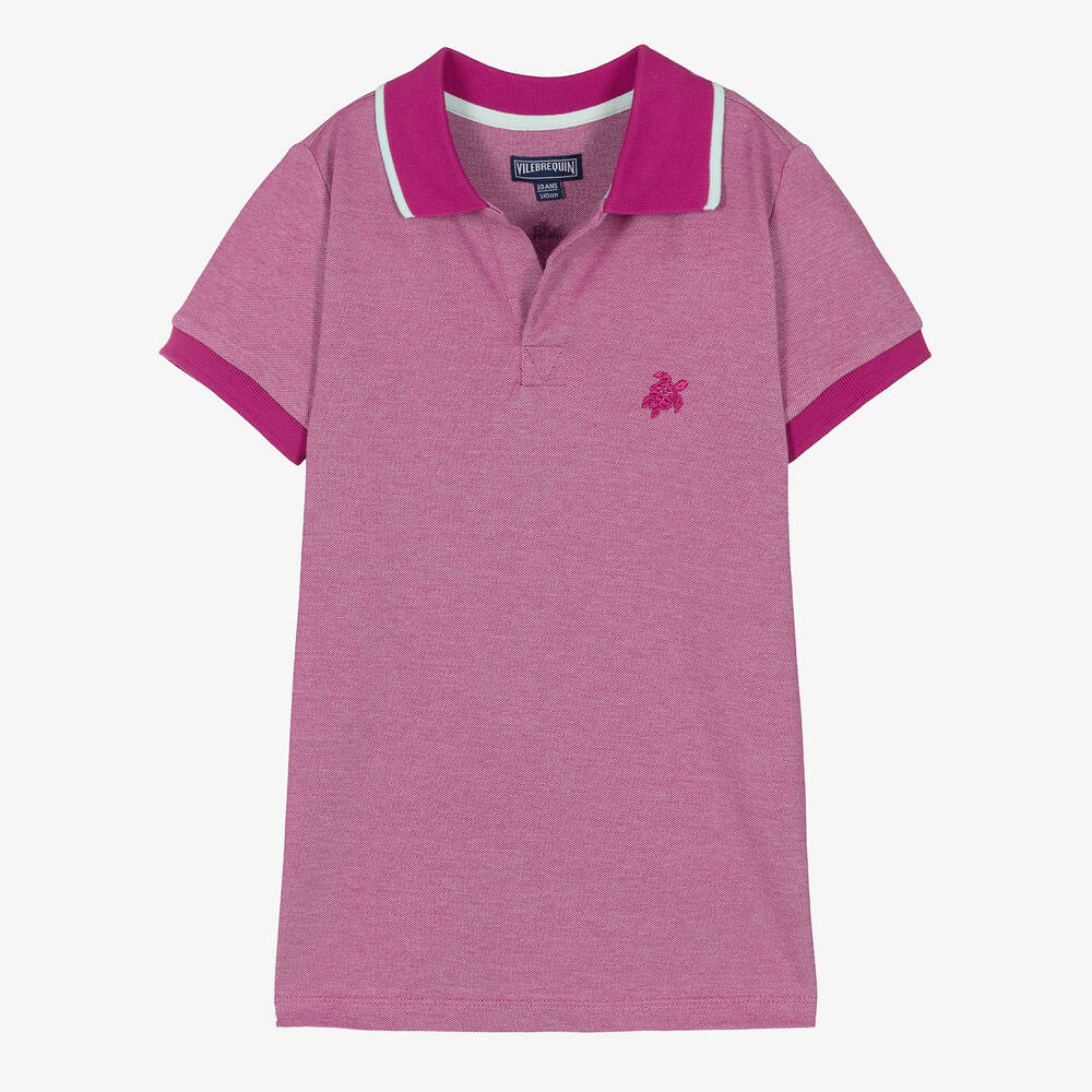 Vilebrequin - Violettes Teen Poloshirt für Jungen | Childrensalon