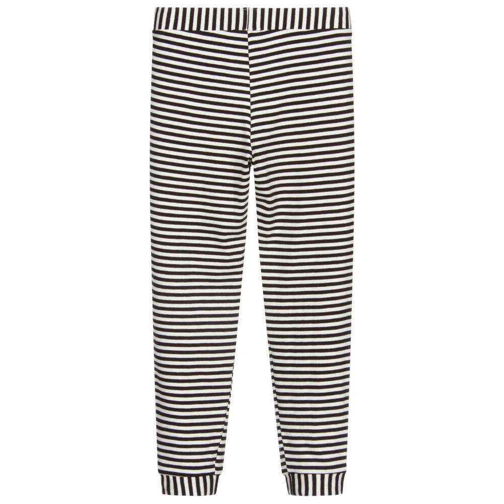 Wauw Capow-Легинсы в черно-белую полоску | Childrensalon Outlet