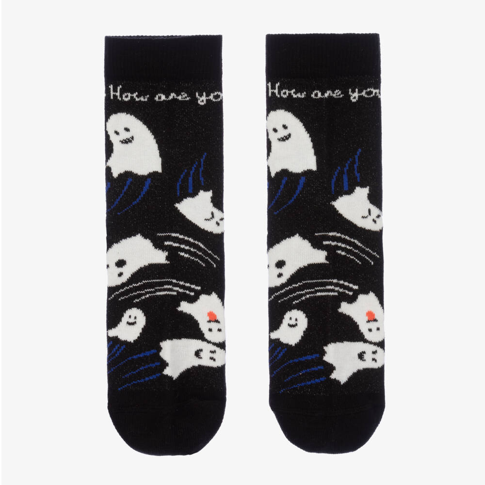Wauw Capow-جوارب قطنية للأولاد بتصميم شبحي | Childrensalon Outlet