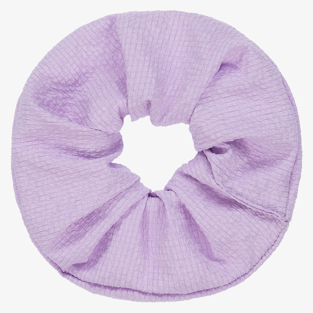 Wauw Capow - Girls Purple Hair Scrunchie | Childrensalon