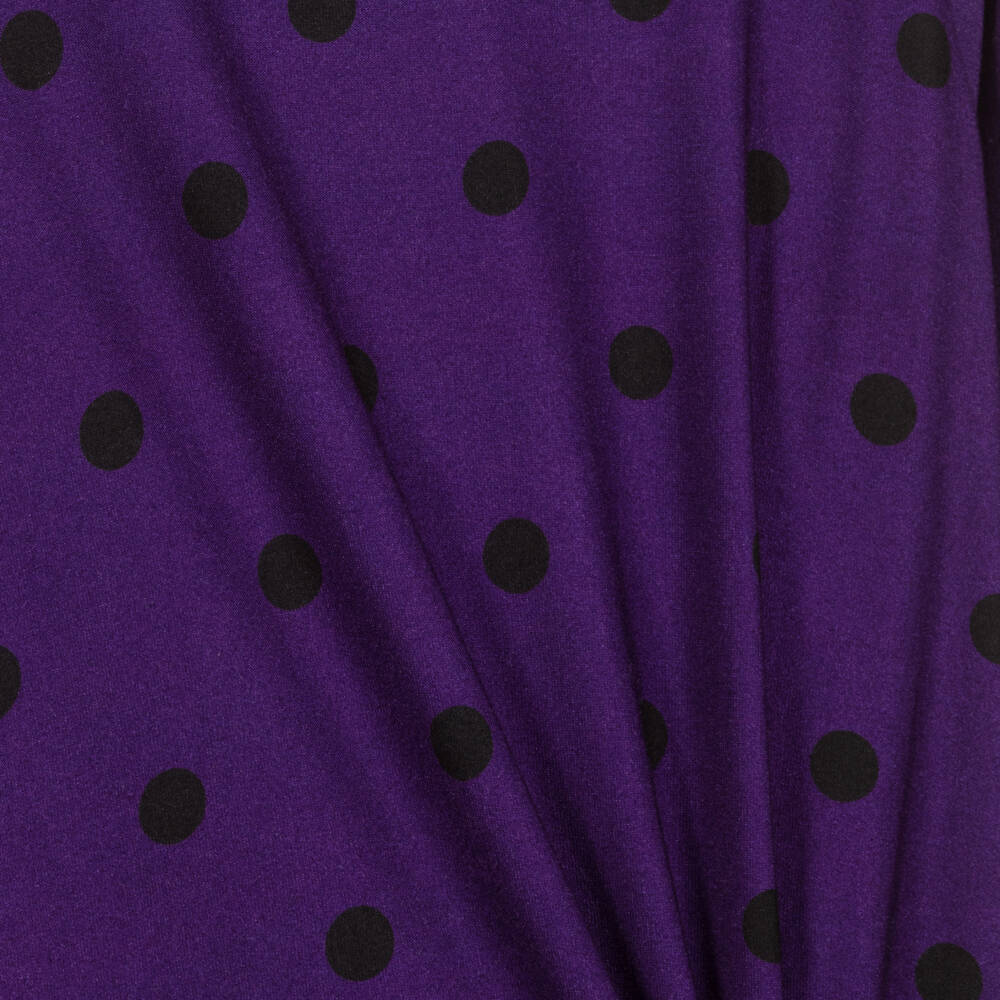 Wauw Capow-Dark Purple Bunny Dress | Childrensalon Outlet