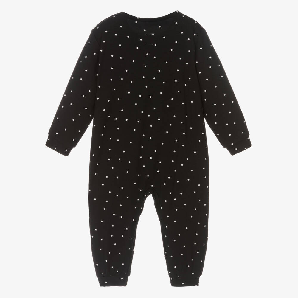 Wauw Capow-لباس أطفال أسود بنقشة القلوب للبنات | Childrensalon Outlet