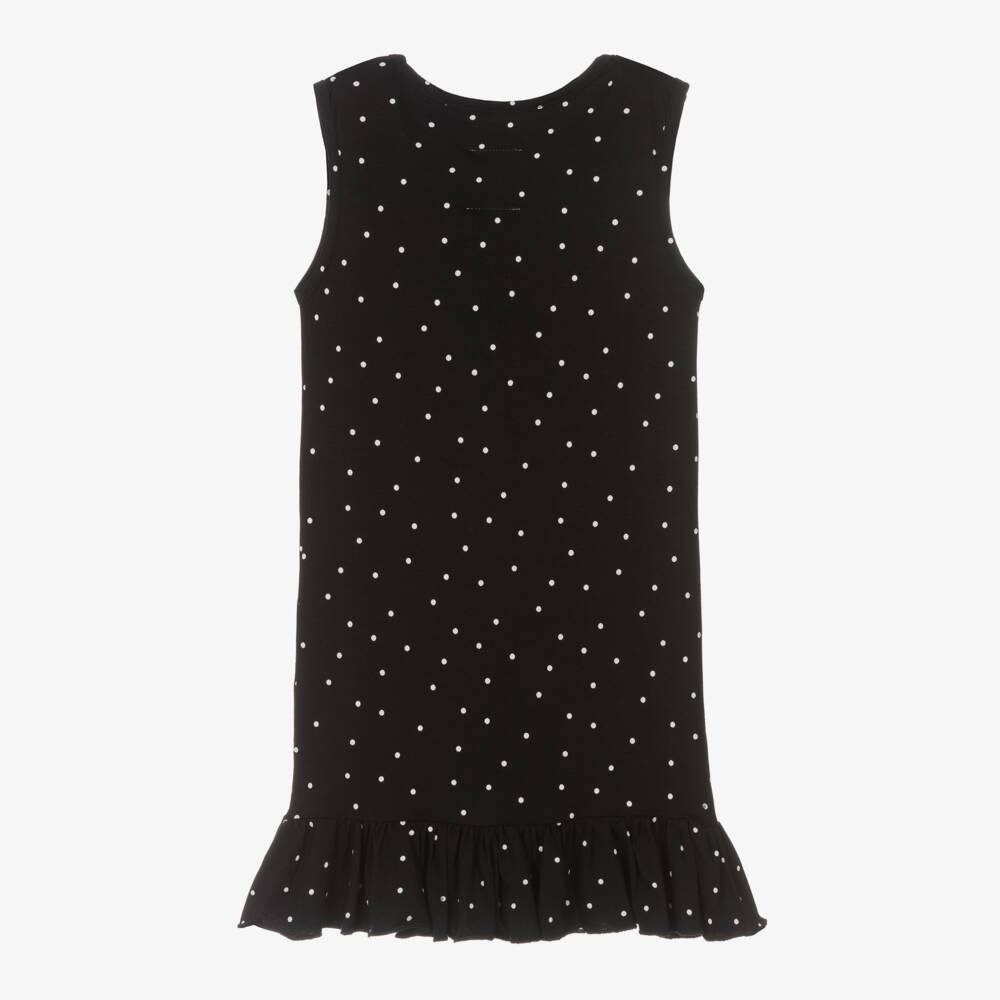 Wauw Capow-Черное платье с клубникой | Childrensalon Outlet