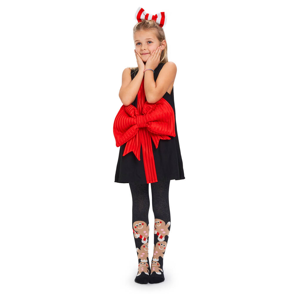 Wauw Capow-Girls Elegant Black Bow Dress | Childrensalon Outlet