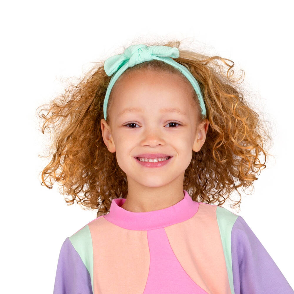 Wauw Capow-Girls Green Bow Headband | Childrensalon Outlet