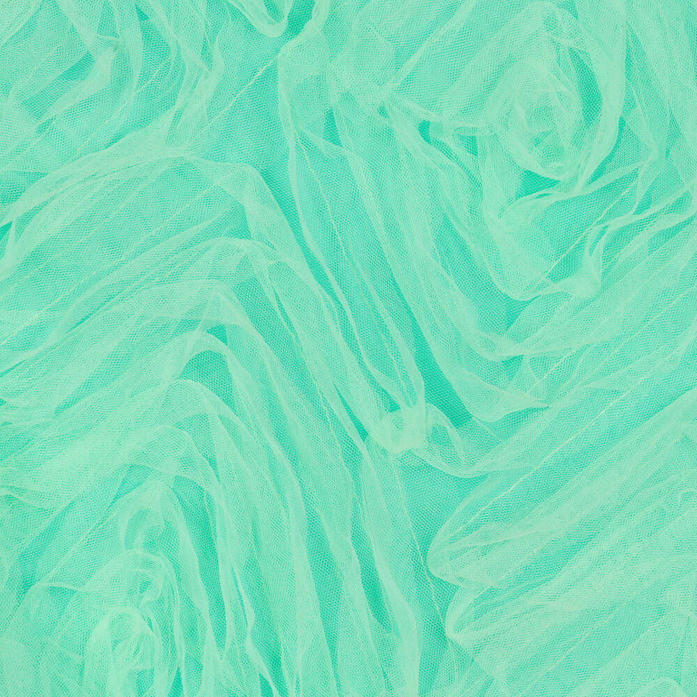 Wauw Capow-Girls Green & Pink Winged Tulle Skirt | Childrensalon Outlet